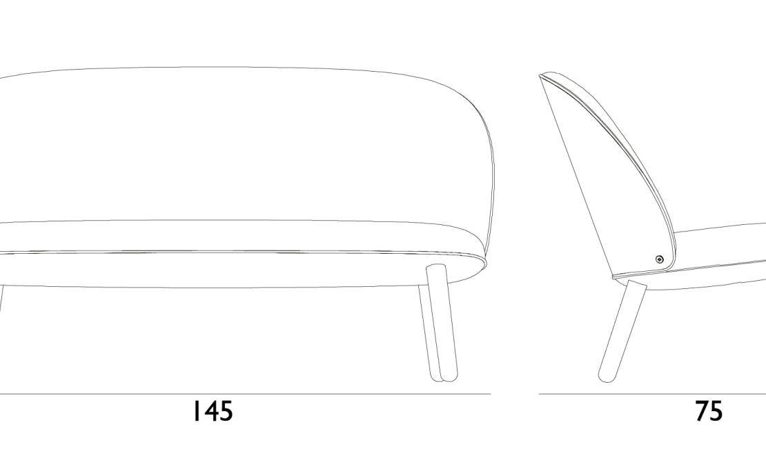 Диван от фабрики Normann Copenhagen модель Ace Sofa Normann Copenhagen