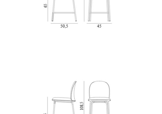 Стул от фабрики Normann Copenhagen модель Ace Bar 