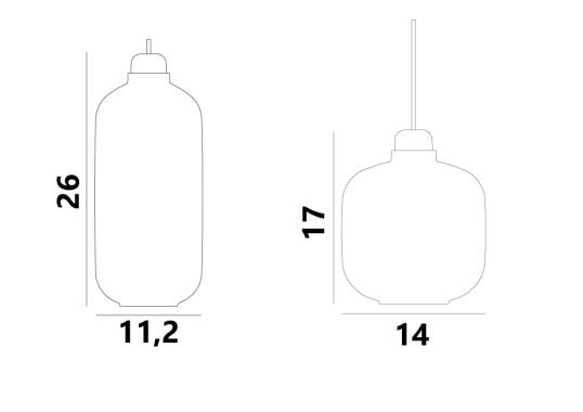 Подвесной светильник от фабрики Normann Copenhagen модель Amp Brass Pendant Lamp-502