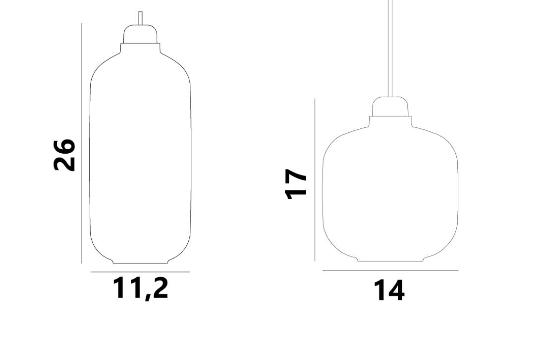 Подвесной светильник от фабрики Normann Copenhagen модель Amp Brass Pendant Lamp-502