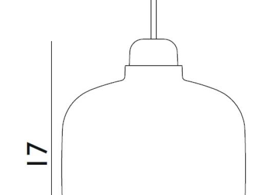 Подвесной светильник от фабрики Normann Copenhagen модель Amp Suspension Lamp