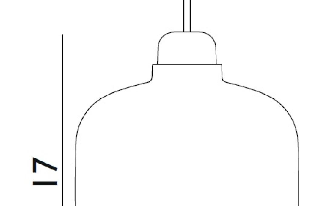 Подвесной светильник от фабрики Normann Copenhagen модель Amp Suspension Lamp