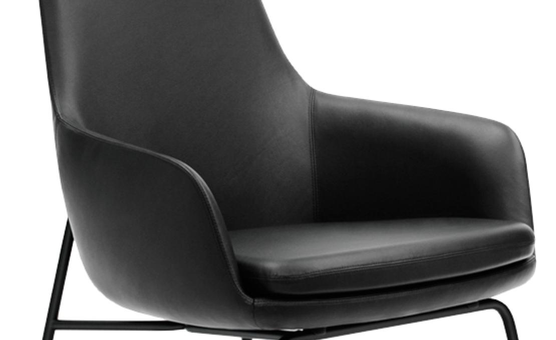 Кресло от фабрики Normann Copenhagen модель Era Lounge  High Steel Legs