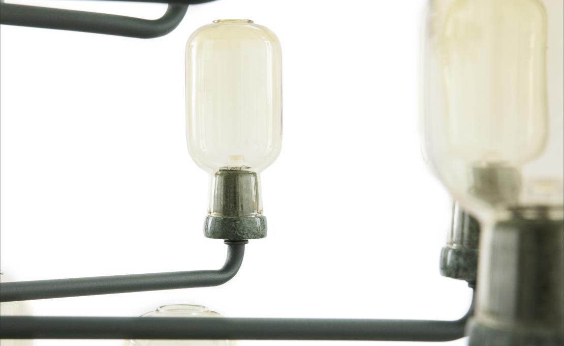 Подвесной светильник от фабрики Normann Copenhagen модель Amp Chandelier-502