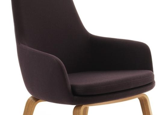 Кресло Normann Copenhagen Era Lounge Chair High Wood Legs image 1