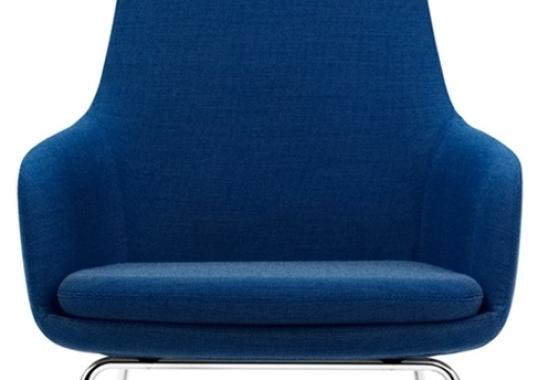 Кресло от фабрики Normann Copenhagen модель Era Lounge  High Steel Legs