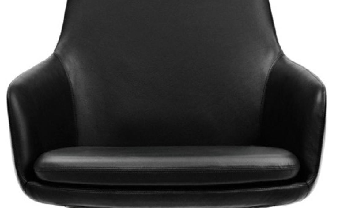 Кресло от фабрики Normann Copenhagen модель Era Lounge  High Steel Legs