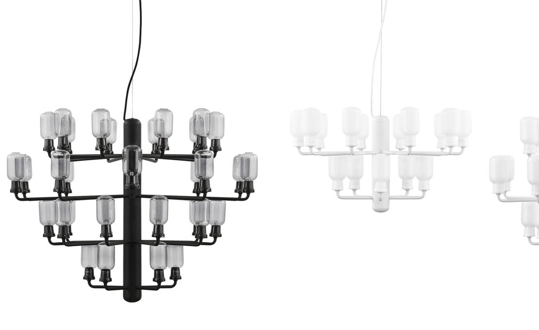 Подвесной светильник от фабрики Normann Copenhagen модель Amp Chandelier-502