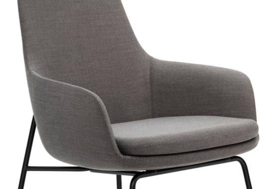 Кресло от фабрики Normann Copenhagen модель Era Lounge  High Steel Legs