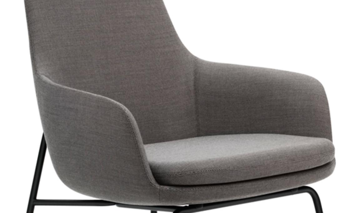 Кресло от фабрики Normann Copenhagen модель Era Lounge  High Steel Legs