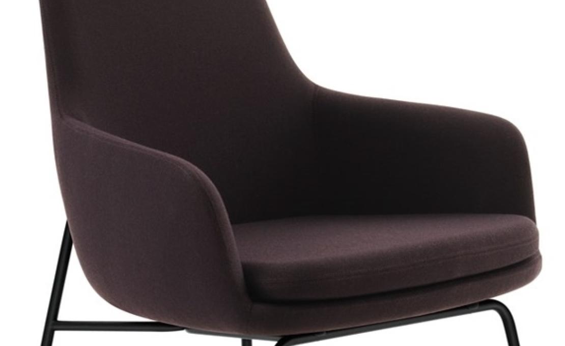 Кресло от фабрики Normann Copenhagen модель Era Lounge  High Steel Legs