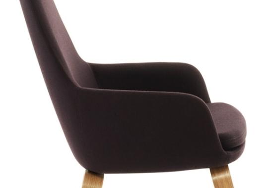 Кресло от фабрики Normann Copenhagen модель Era Lounge  High Wood Legs