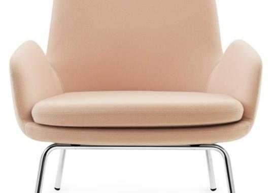 Кресло от фабрики Normann Copenhagen модель Era Lounge  Low Steel Legs