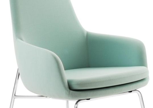 Кресло от фабрики Normann Copenhagen модель Era Lounge  High Steel Legs