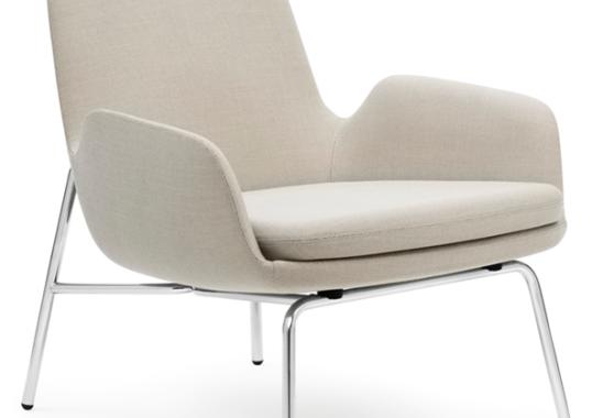 Кресло от фабрики Normann Copenhagen модель Era Lounge  Low Steel Legs