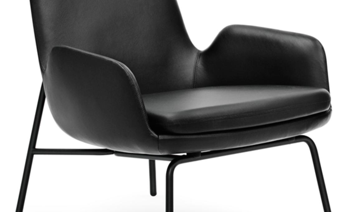Кресло от фабрики Normann Copenhagen модель Era Lounge  Low Steel Legs