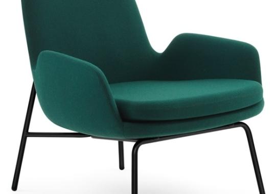 Кресло от фабрики Normann Copenhagen модель Era Lounge  Low Steel Legs