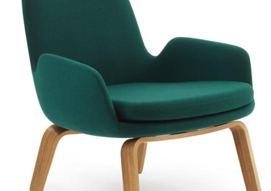 Кресло от фабрики Normann Copenhagen модель Era Lounge  Low Wood Legs