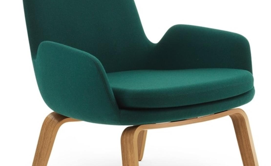 Кресло от фабрики Normann Copenhagen модель Era Lounge  Low Wood Legs