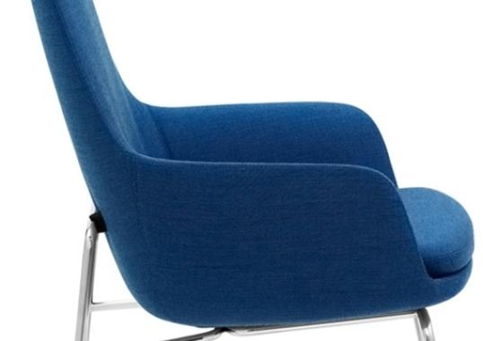 Кресло от фабрики Normann Copenhagen модель Era Lounge  High Steel Legs
