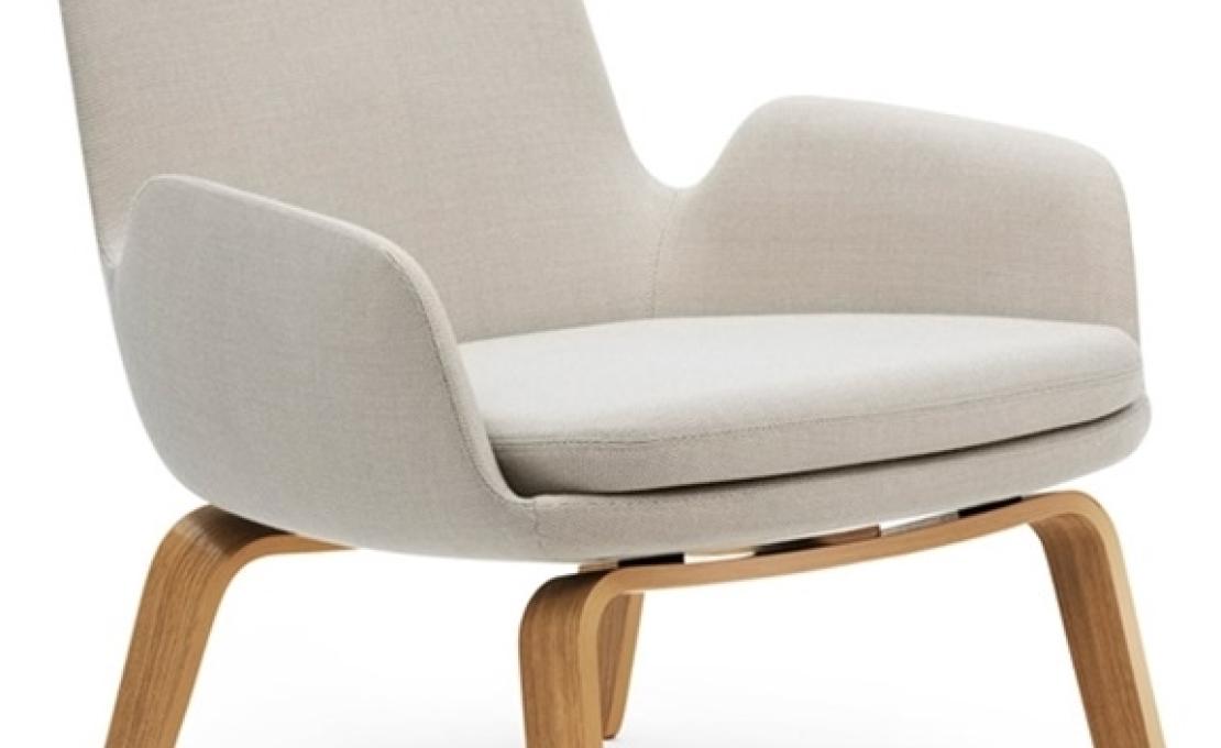 Кресло от фабрики Normann Copenhagen модель Era Lounge  Low Wood Legs