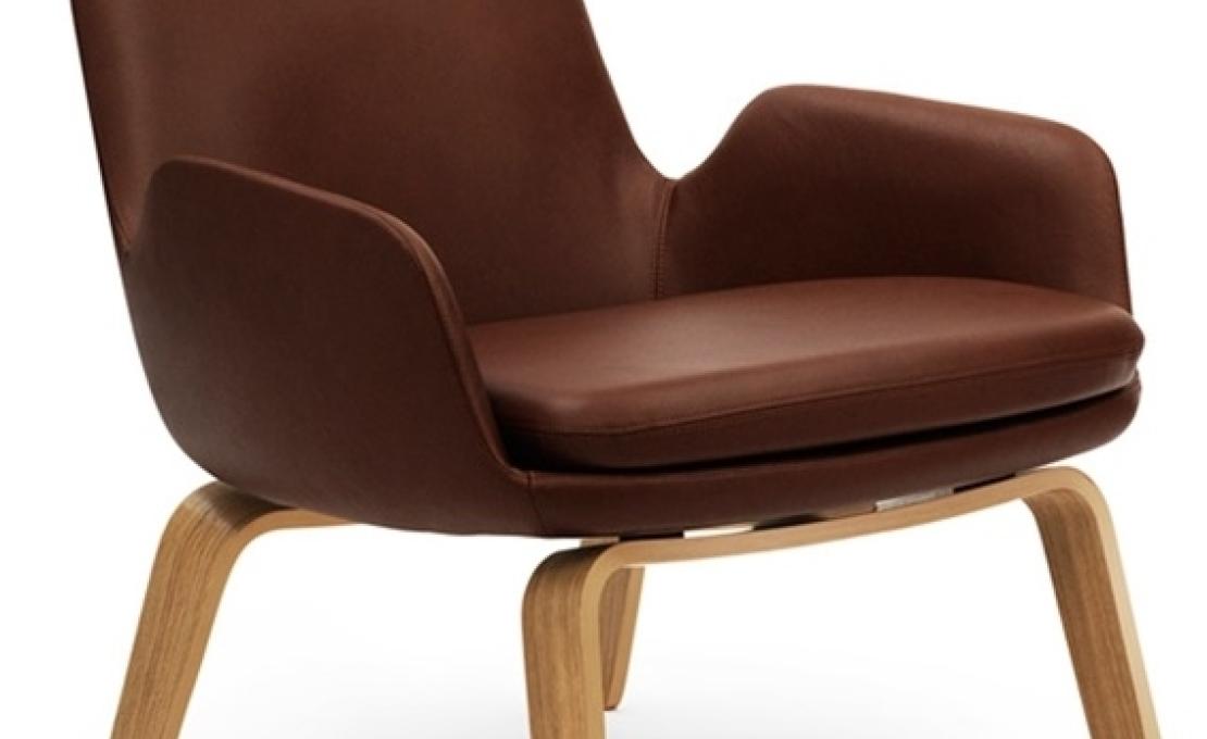 Кресло от фабрики Normann Copenhagen модель Era Lounge  Low Wood Legs
