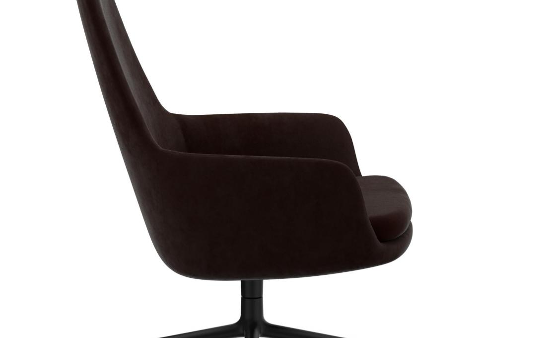 Кресло от фабрики Normann Copenhagen модель Era Lounge  High Swivel