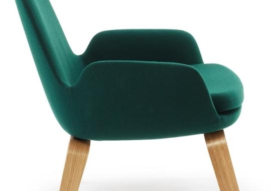 Кресло от фабрики Normann Copenhagen модель Era Lounge  Low Wood Legs