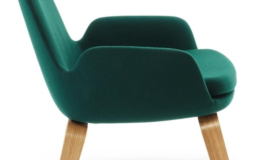 Кресло от фабрики Normann Copenhagen модель Era Lounge  Low Wood Legs