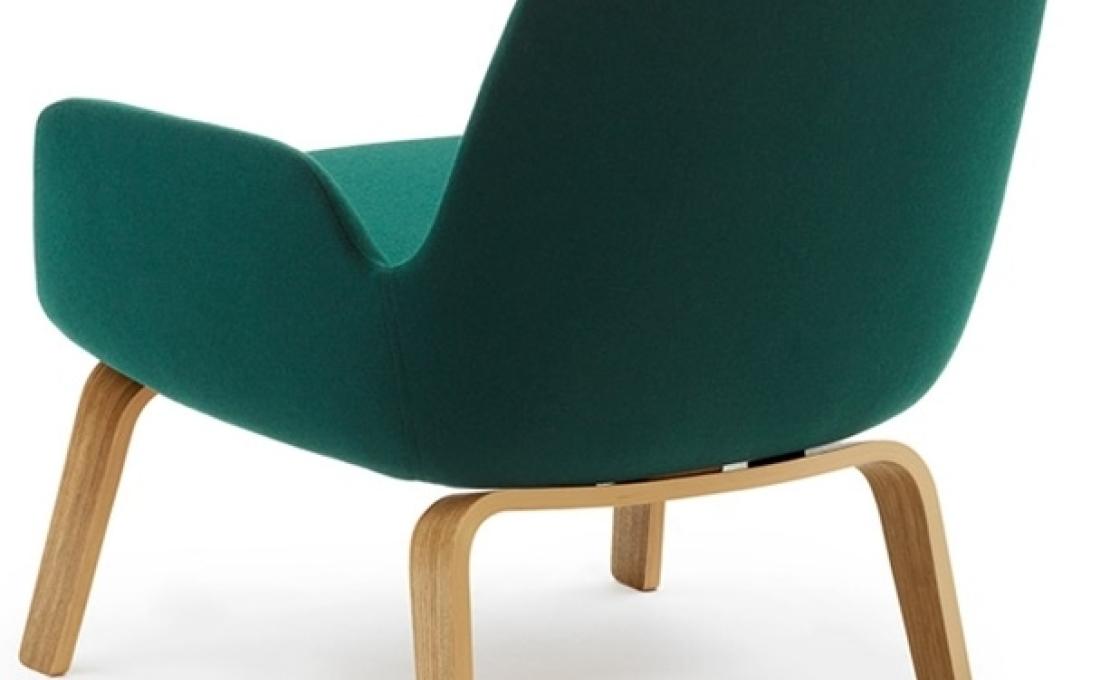 Кресло от фабрики Normann Copenhagen модель Era Lounge  Low Wood Legs