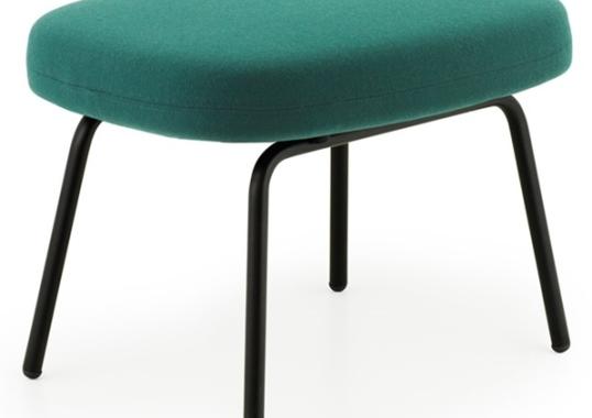Пуф Normann Copenhagen Era Footstool With Steel Legs image 1