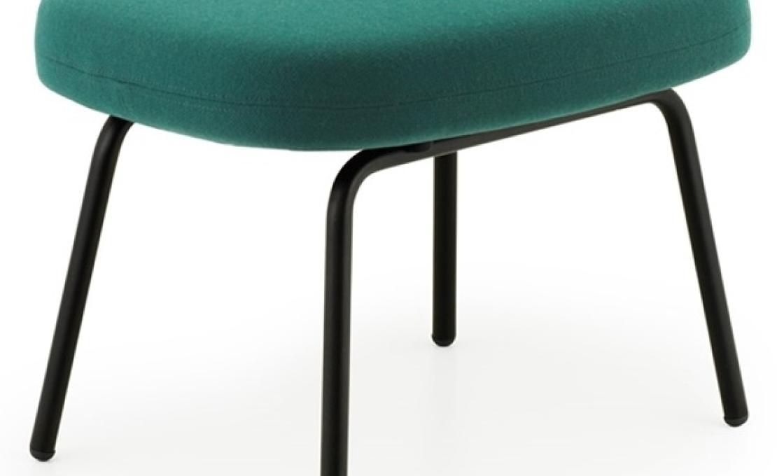 Пуф от фабрики Normann Copenhagen модель Era Foot With Steel Legs