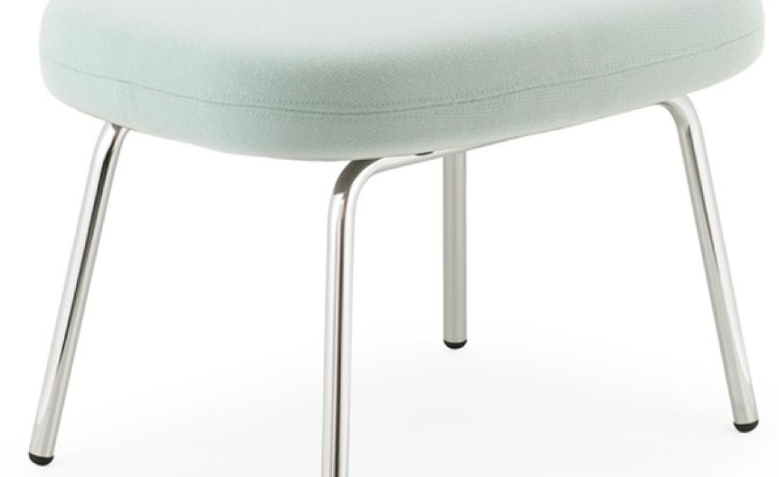 Пуф от фабрики Normann Copenhagen модель Era Foot With Steel Legs