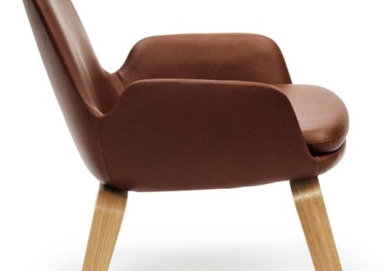 Кресло от фабрики Normann Copenhagen модель Era Lounge  Low Wood Legs