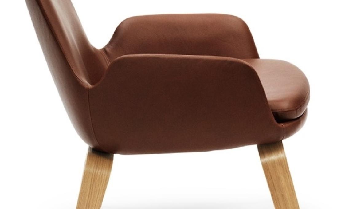 Кресло от фабрики Normann Copenhagen модель Era Lounge  Low Wood Legs