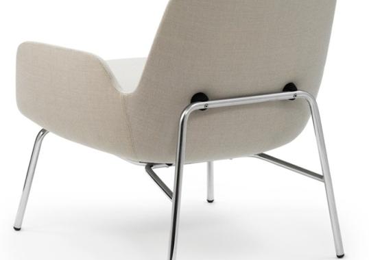 Кресло от фабрики Normann Copenhagen модель Era Lounge  Low Steel Legs