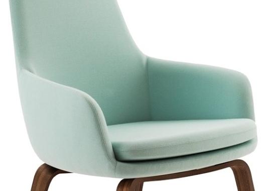 Кресло от фабрики Normann Copenhagen модель Era Lounge  High Wood Legs