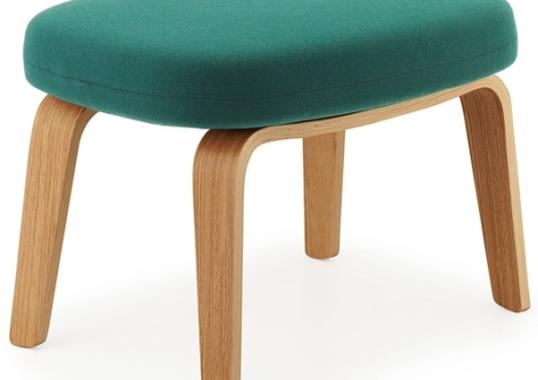 Пуф от фабрики Normann Copenhagen модель Era Foot With Wood Legs