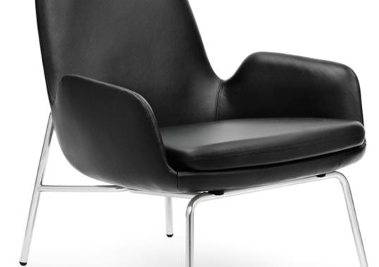 Кресло от фабрики Normann Copenhagen модель Era Lounge  Low Steel Legs