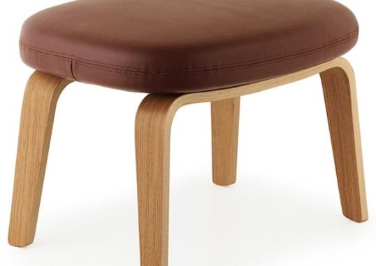 Пуф от фабрики Normann Copenhagen модель Era Foot With Wood Legs
