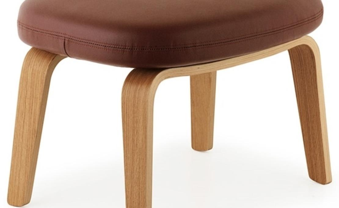 Пуф от фабрики Normann Copenhagen модель Era Foot With Wood Legs