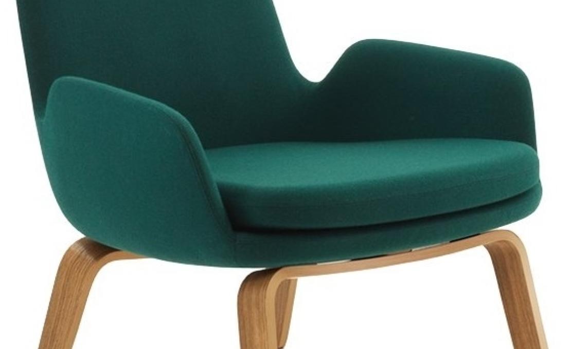 Кресло от фабрики Normann Copenhagen модель Era Lounge  Low Wood Legs