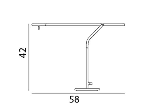 Настольная лампа от фабрики Normann Copenhagen модель 50505 Flow Table Lamp