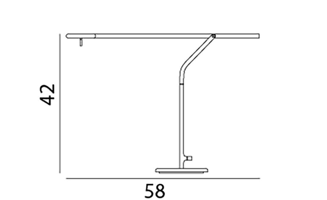 Настольная лампа от фабрики Normann Copenhagen модель 50505 Flow Table Lamp