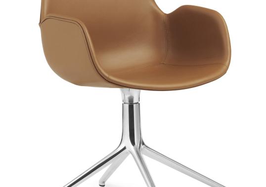 Офисный Стул от фабрики Normann Copenhagen модель Form Upholstered Swivel Arm