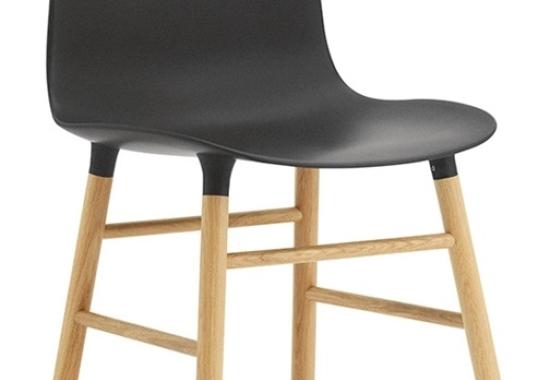 Стул от фабрики Normann Copenhagen модель Form  With Wood Legs