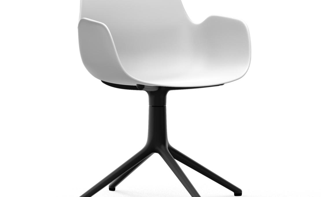 Офисный Стул от фабрики Normann Copenhagen модель Form Swivel Arm