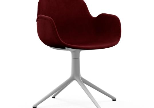 Офисный Стул от фабрики Normann Copenhagen модель Form Upholstered Swivel Arm