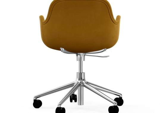 Офисный Стул от фабрики Normann Copenhagen модель Form Upholstered Swivel Arm