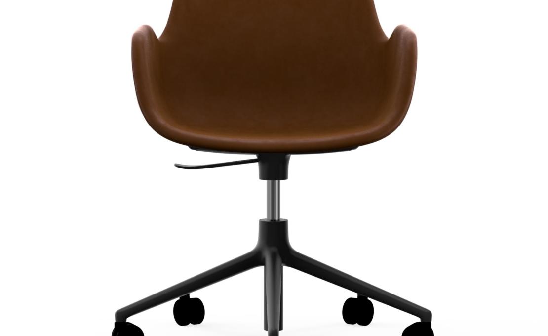 Офисный Стул от фабрики Normann Copenhagen модель Form Upholstered Swivel Arm